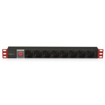 Techly I-CASE STRIP-18C20 unidad de distribución de energía (PDU) 8…