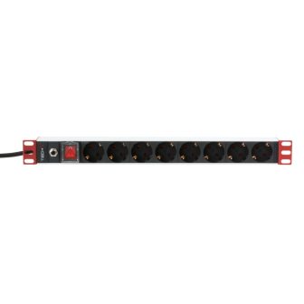 Techly I-CASE STRIP-61UDIT acessório para rack Régua de tomadas