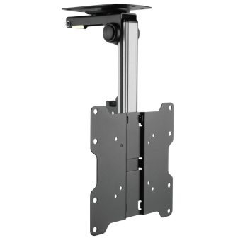 Techly ICA-CPLB 222 suporte para TV 37" Preto, Prata
