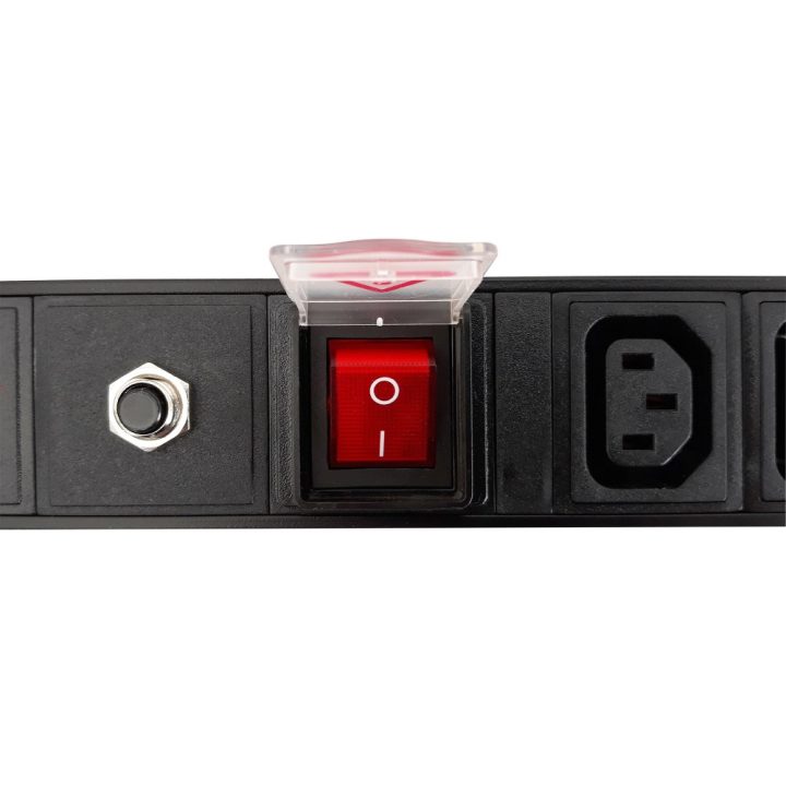 Techly I-CASE STRIP-8C unidade de distribuição de energia (PDU) 8…
