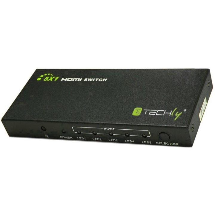 Techly IDATA HDMI-4K51 interruptor de video