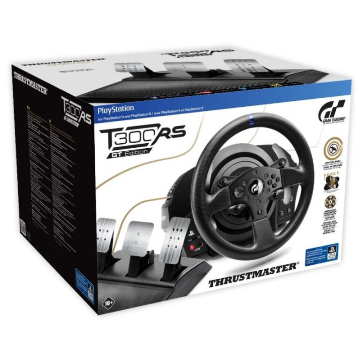 Thrustmaster T300 RS GT Negro Volante + Pedales Analógico/Digital PC…