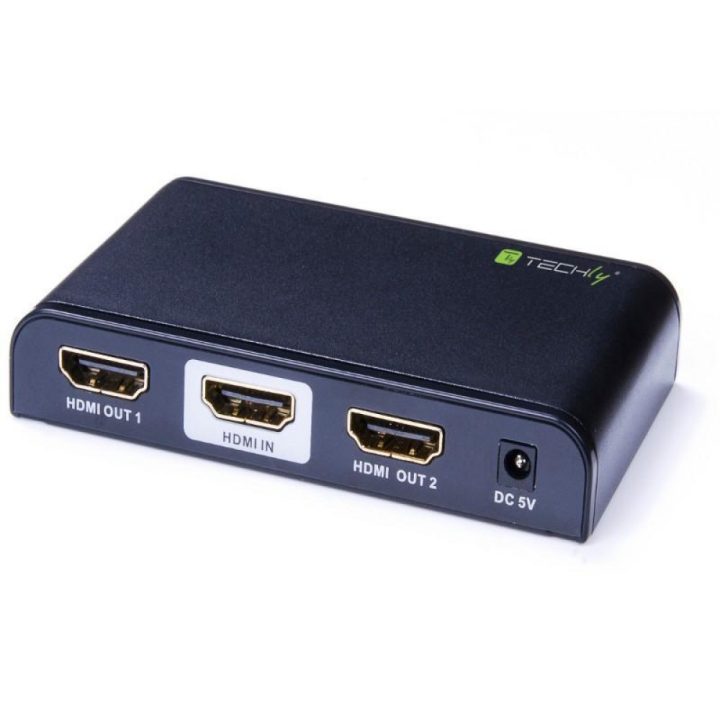 Techly IDATA HDMI2-4K2 HDMI 2x HDMI Video Splitter