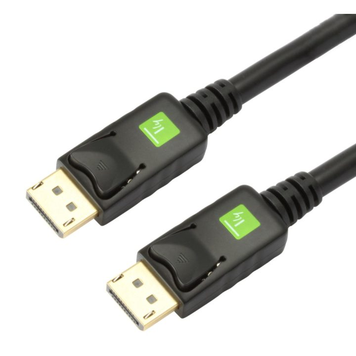 Techly ICOC DSP-A-100 cabo DisplayPort 10 m Preto
