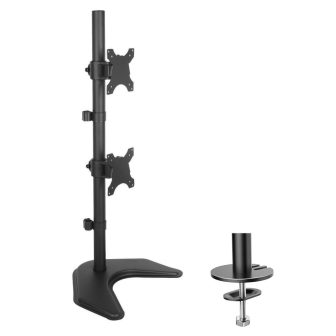 Techly ICA-LCD 2520V 27" Monitor Stand Desk Black