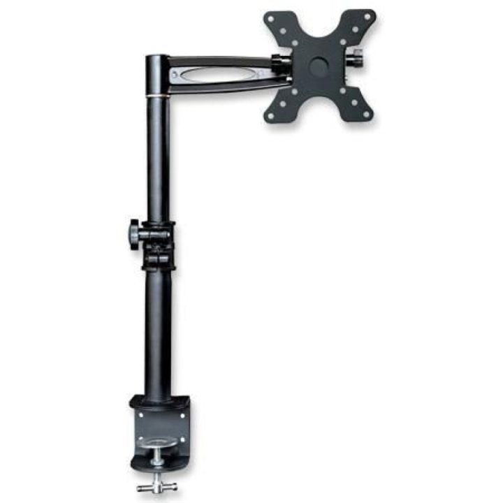 Techly ICA-LCD 501BK suporte para monitor 27" Secretária Preto