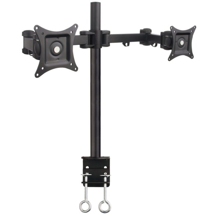 Techly ICA-LCD 482-D 27" Desktop Monitor Stand Black