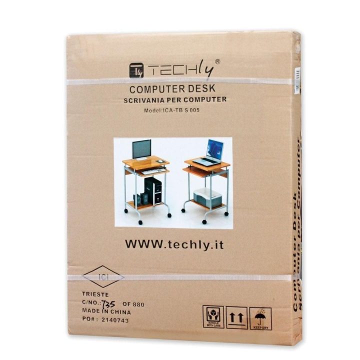 Techly ICA-TB S005 Computer Desk Beech