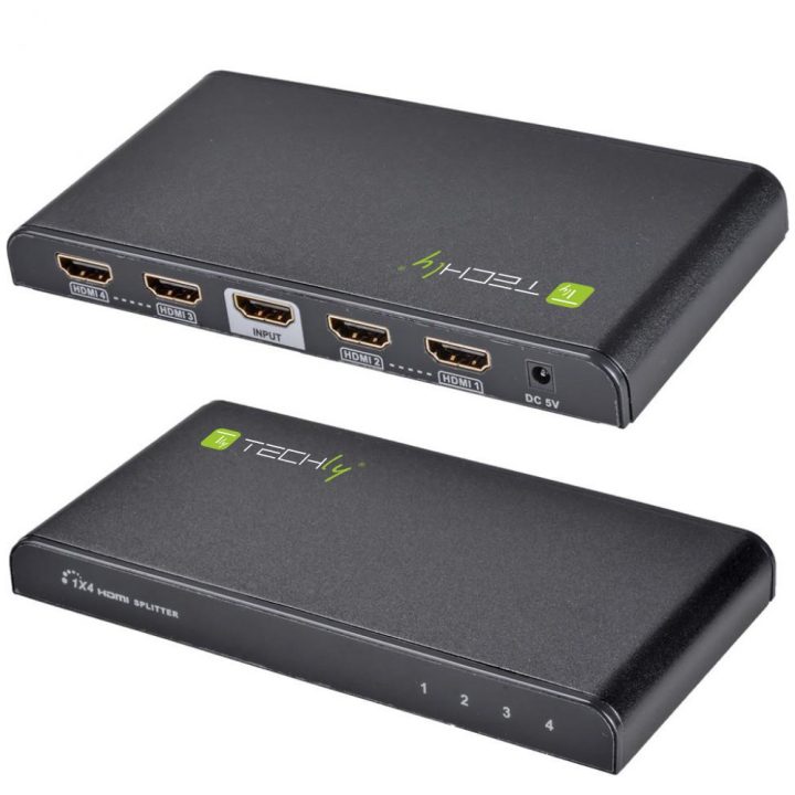 Techly IDATA HDMI-4K4 divisor de video 4x HDMI