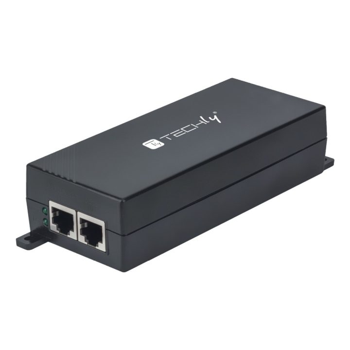 Techly I-SWHUB 3000STY2 adaptador e inyector de PoE Ethernet rápido…