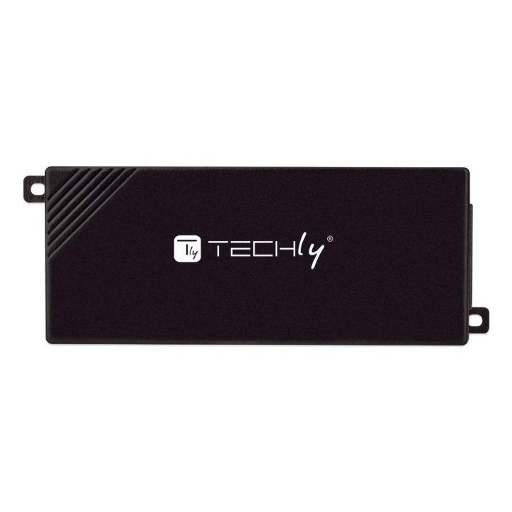 Techly I-SWHUB 3000STY2 Fast Ethernet PoE Adapter and Injector…
