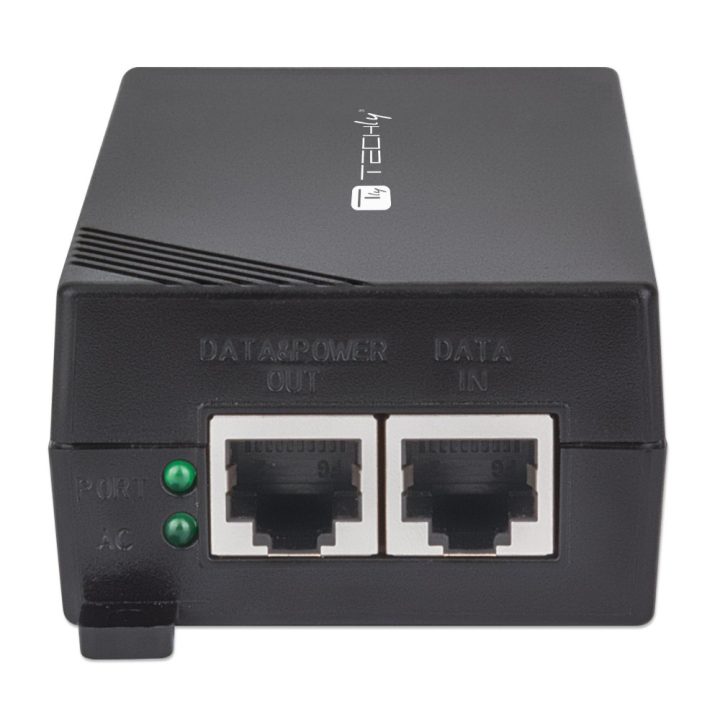 Techly I-SWHUB 3000STY2 Fast Ethernet PoE Adapter and Injector…