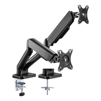 Techly ICA-LCD 462B 32" Desktop Monitor Stand Black