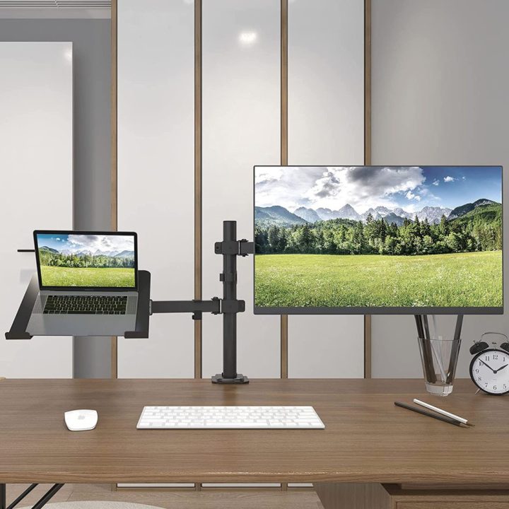 Techly ICA-LCD 174NB soporte para monitor 32" Escritorio Negro