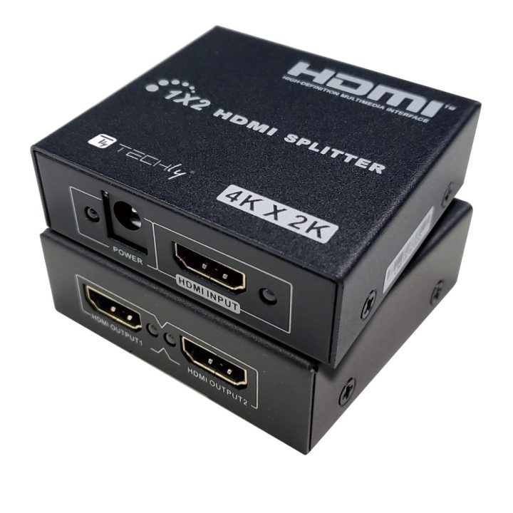 Techly IDATA HDMI-4K230 2x HDMI Video Splitter