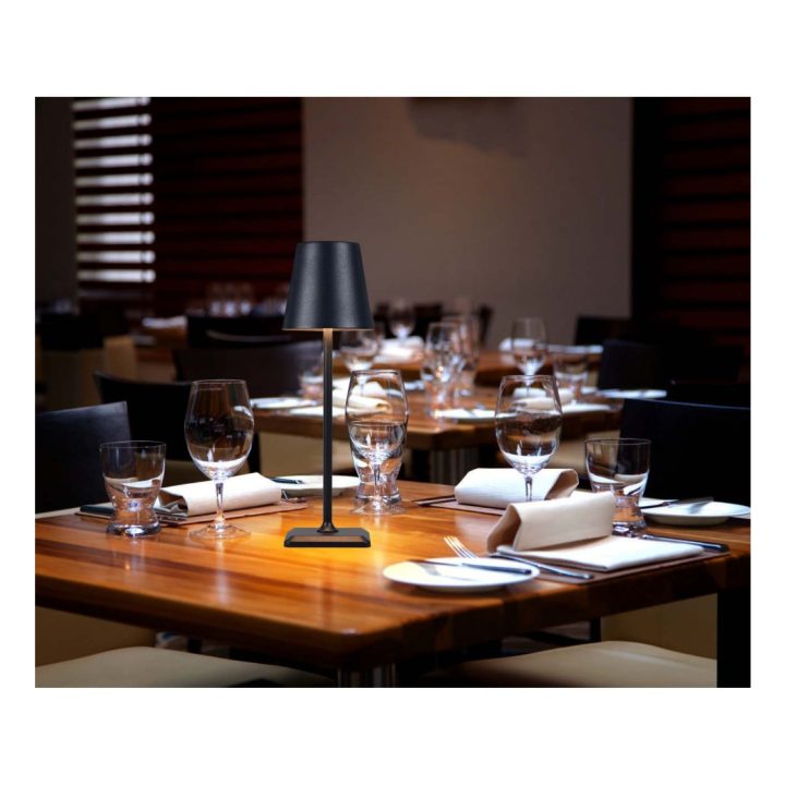 Techly I-LED LAMP-BK candeeiro de mesa Lâmpada(s) não…