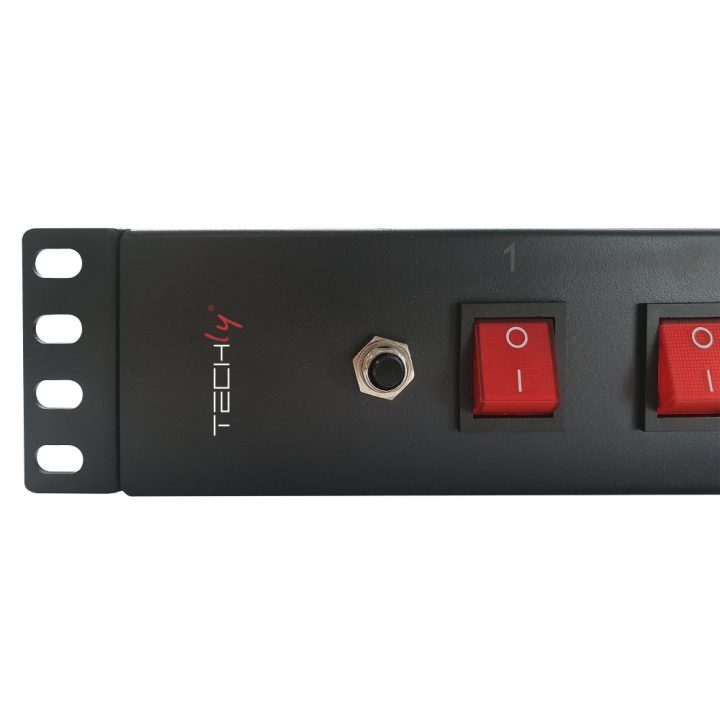 Techly I-CASE STRIP-815I unidad de distribución de energía (PDU) 8…