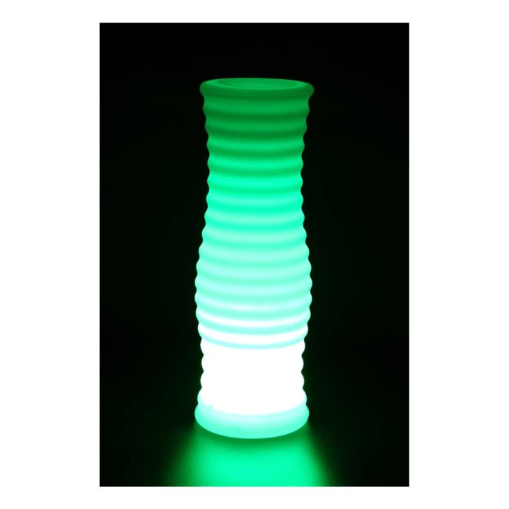 Techly I-LED FLOWERPOT vaso de flores Branco Plástico 1 unidade(s)