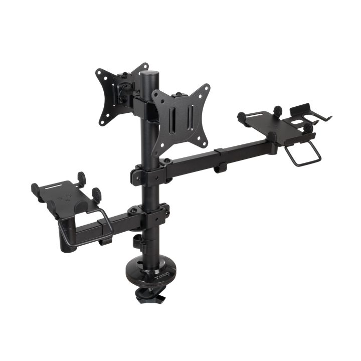 TooQ Suporte de Mesa para TPV/Impressora/Ecrãs/Terminal/Leitor