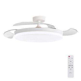 Yoevu 3NOD - Ventilador de teto com luz LED concept ova motor DC 6…