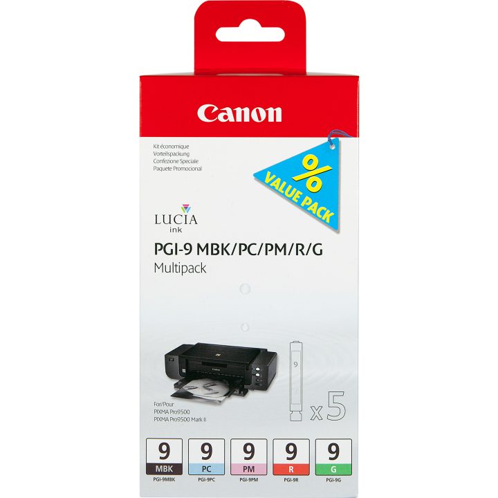 Canon 1033B013 cartucho de tinta 5 peça(s) Original Rendimento padrão…