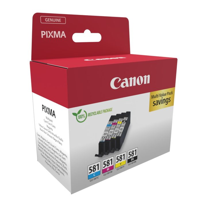 Canon 2103C007 cartucho de tinta 4 pieza(s) Original Negro, Cian…