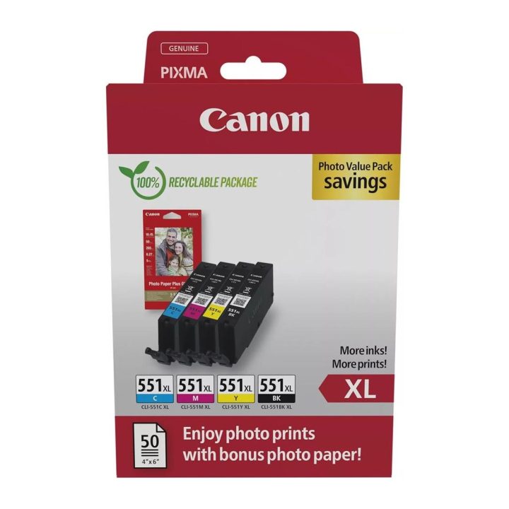 Canon 6443B008 cartucho de tinta 4 peça(s) Original Alto rendimento…