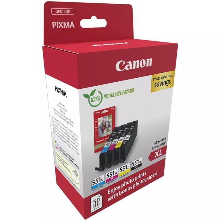 Canon 6443B008 cartucho de tinta 4 peça(s) Original Alto rendimento…
