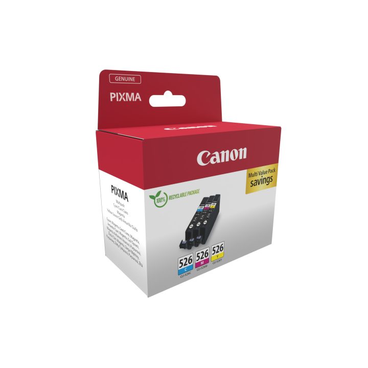 Canon 4541B019 Ink Cartridge 3 Piece(s) Original Cyan, Magenta, Yellow