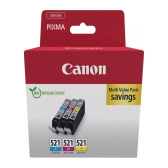 Canon 2934B015 Ink Cartridge 3 piece(s) Original Cyan, Magenta, Yellow