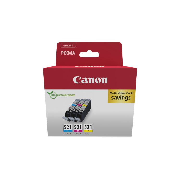Canon 2934B015 cartucho de tinta 3 pieza(s) Original Cian, Magenta…