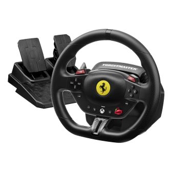 Thrustmaster T98 Ferrari 296 GTS Black USB Steering Wheel +…