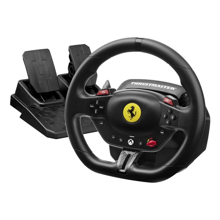 Thrustmaster T98 Ferrari 296 GTS Black USB Steering Wheel +…