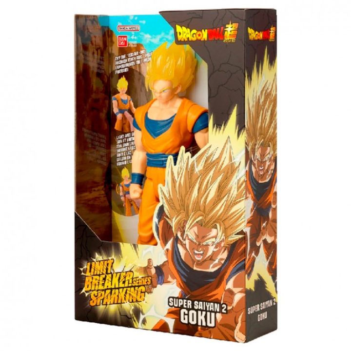 Bandai Red Bandai Limit Breaker Sparking Goku SS2 Figure (38566)