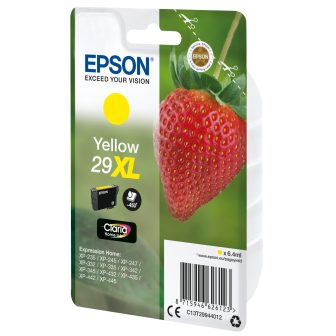 Epson Strawberry Singlepack Yellow 29XL Claria Home Ink