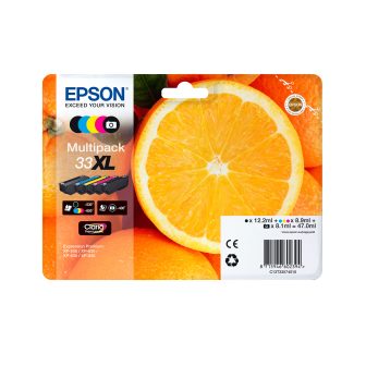 Epson Oranges Black Ink 33 Claria Premium Oranges