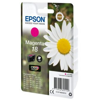 Tinta Magenta Epson Daisy 18 Claria Home Margarita