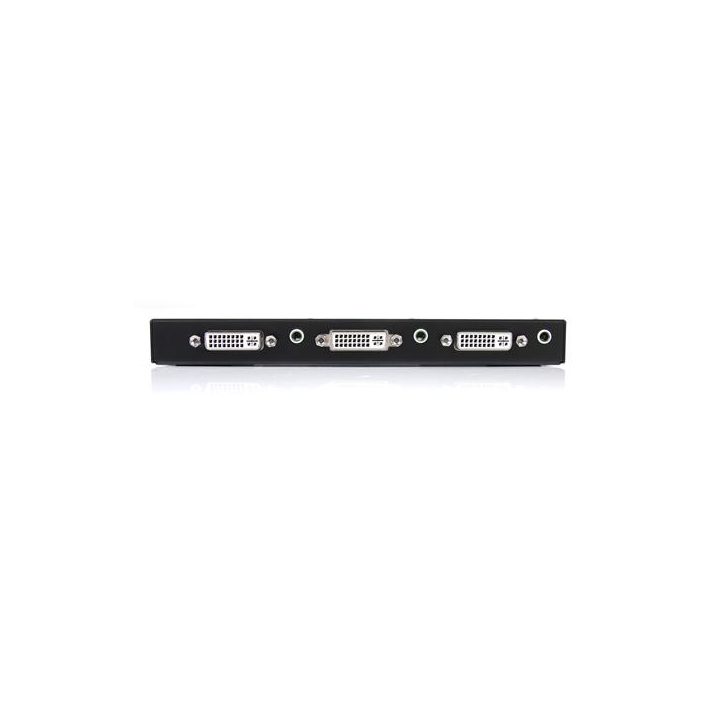 StarTech.com 2-Port DVI Video Splitter with Audio - Cable