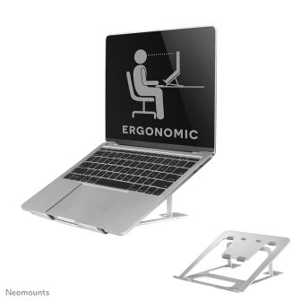 Neomounts NSLS085SILVER Laptop Stand 10-17" - Foldable - Compact -…