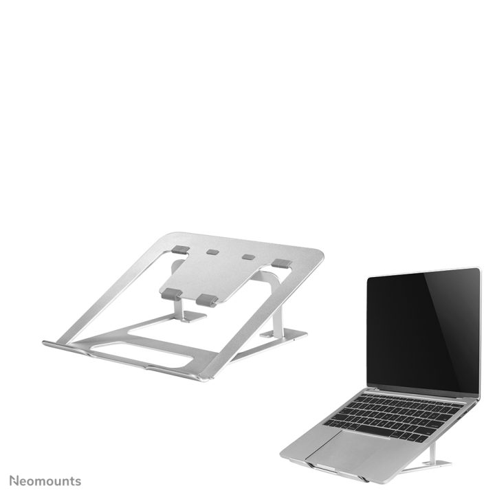 Neomounts NSLS085SILVER Laptop Stand 10-17" - Foldable - Compact -…