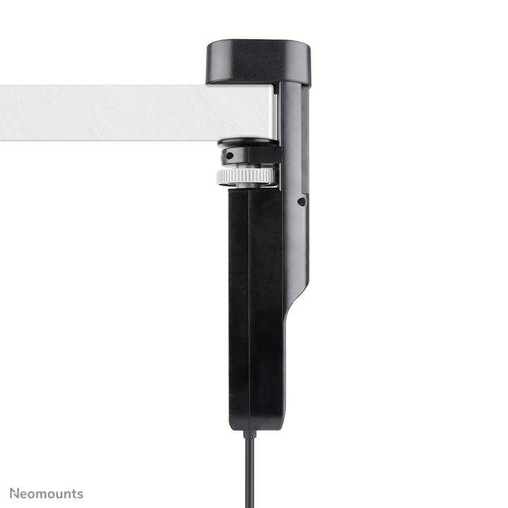 Neomounts DS22-840BL6 Régua de secretária com abraçadeira e portas…