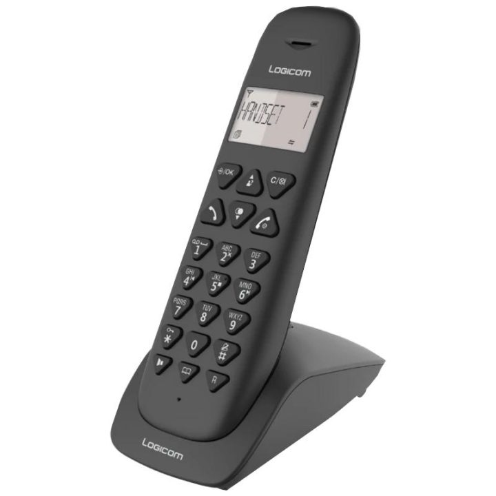 Telefone DECT Logicom Vega 155T Preto (VEGA155T_SOLO_NOIR)