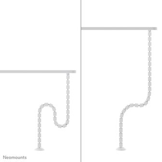 Neomounts ADS06-130WH Organizador vertebral de cables - fijación con…