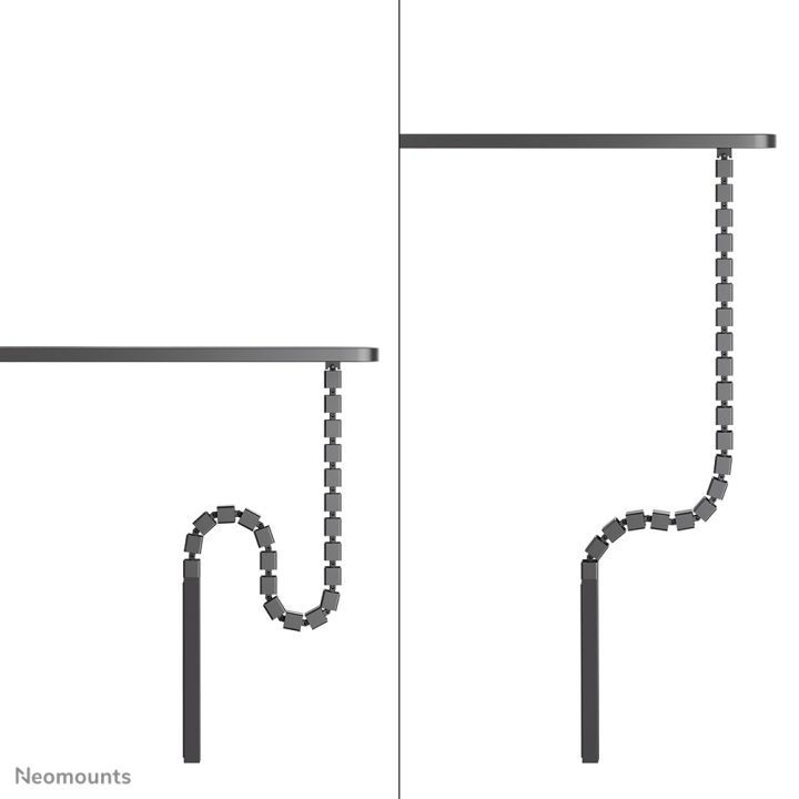 Neomounts ADS06-133BL Organizador vertebral de cables - fijación con…
