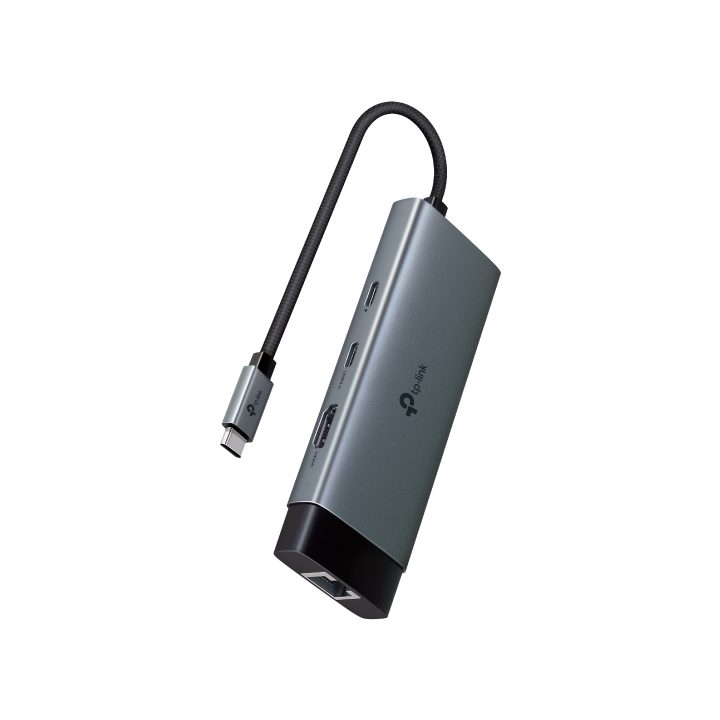 TP-Link UH6120C hub de interface USB Tipo C Cinzento