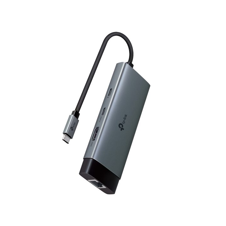 TP-Link UH6120C hub de interface USB Tipo C Cinzento