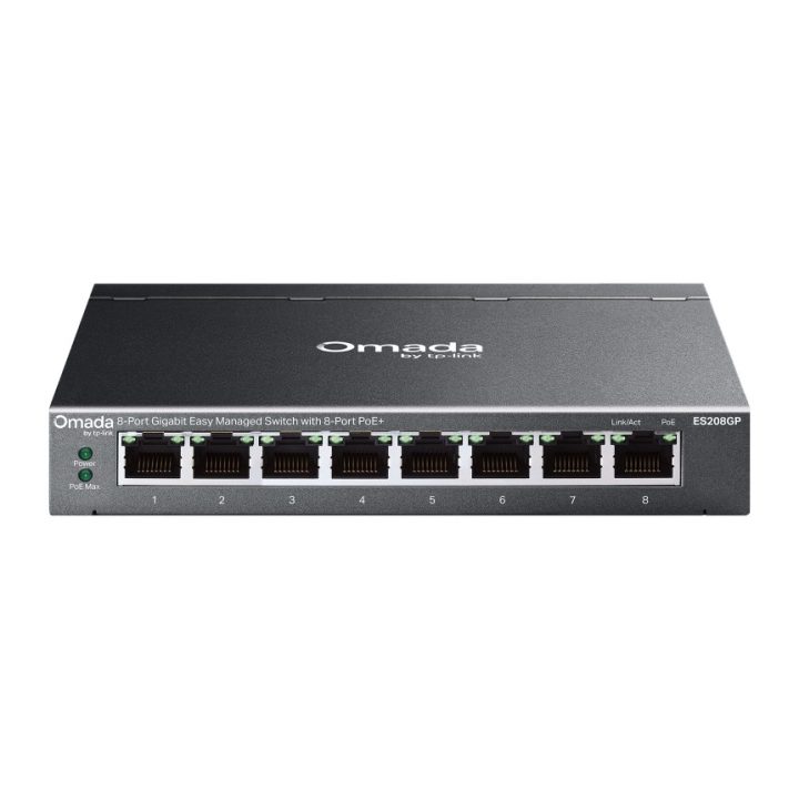 TP-Link Omada ES208GP switch Gerido L2 Gigabit Ethernet (10/100/1000)…