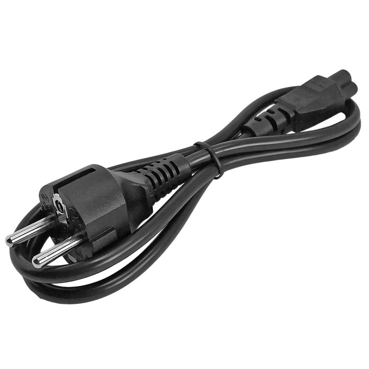 StarTech.com 1m Laptop Power Cable, EU Plug to C5, 2.5A 250V, 18AWG…