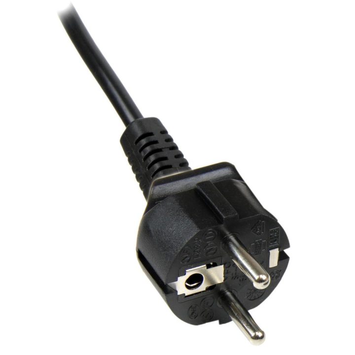 StarTech.com 1m Laptop Power Cable, EU Plug to C5, 2.5A 250V, 18AWG…