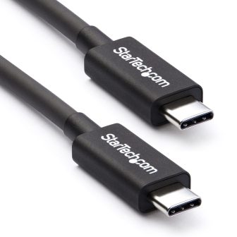 StarTech.com Cabo Thunderbolt 3 Passivo de 50cm - 40Gbps - PD 100W -…